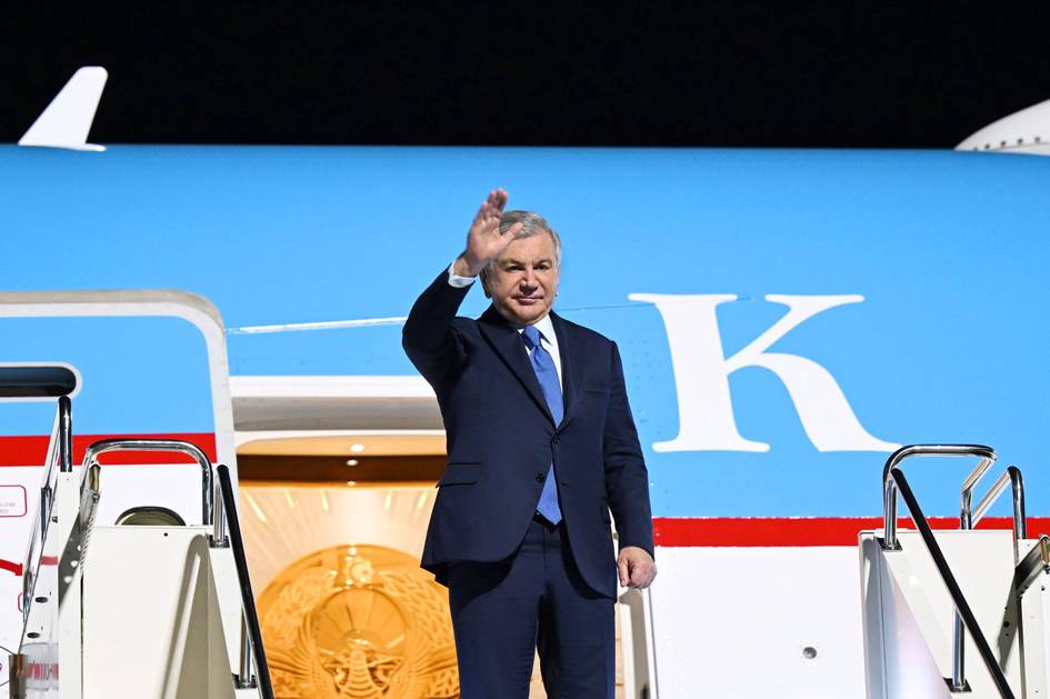 Prezident Qozogʻistonga amaliy tashrifini yakunlab, Toshkentga joʻnab ketdi